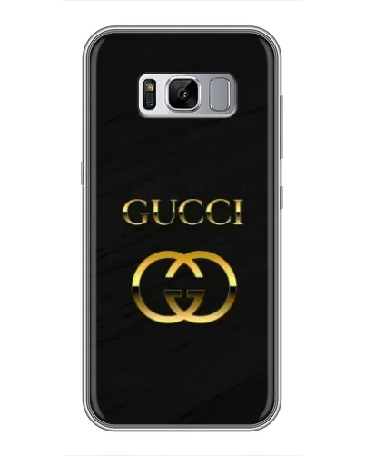 Чехол для Samsung Galaxy S8 Plus (G955) с картинкой «Золотой логотип Gucci» Чехол для Samsung Galaxy S8 Plus (G955) с картинкой «Золотой логотип Gucci»