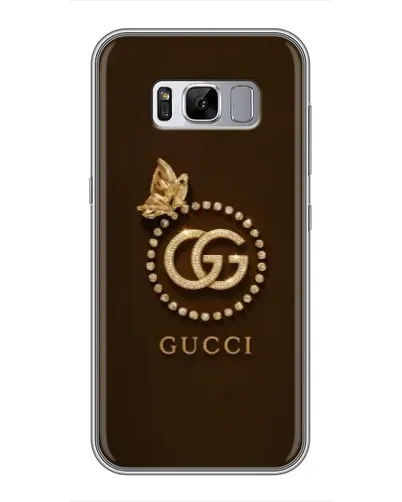 Чехол для Samsung Galaxy S8 Plus (G955) с картинкой «Gucci — золотая бабочка» Чехол для Samsung Galaxy S8 Plus (G955) с картинкой «Gucci — золотая бабочка»