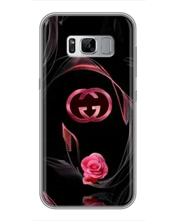 Чехол для Samsung Galaxy S8 Plus (G955) с картинкой «Gucci — неоновая роза»