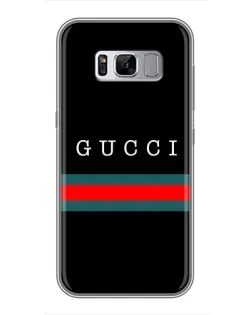 Чехол для Samsung Galaxy S8 Plus (G955) с картинкой «Gucci — красный пояс»