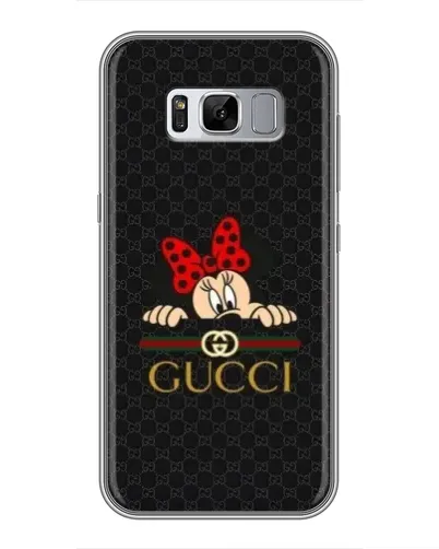 Чехол для Samsung Galaxy S8 Plus (G955) с картинкой «Минни Маус Gucci — черный» Чехол для Samsung Galaxy S8 Plus (G955) с картинкой «Минни Маус Gucci — черный»