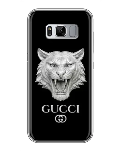 Чохол для Samsung Galaxy S8 Plus (G955) з картинкою «Gucci — срібний лев» Чохол для Samsung Galaxy S8 Plus (G955) з картинкою «Gucci — срібний лев»