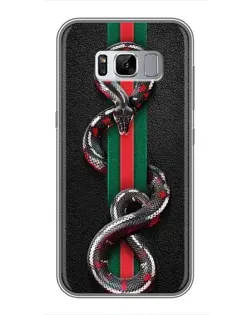 Чохол для Samsung Galaxy S8 Plus (G955) з картинкою «Gucci — змія на смузі» Чохол для Samsung Galaxy S8 Plus (G955) з картинкою «Gucci — змія на смузі»