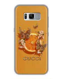 Чохол для Samsung Galaxy S8 Plus (G955) з картинкою «Gucci — золоті метелики» Чохол для Samsung Galaxy S8 Plus (G955) з картинкою «Gucci — золоті метелики»