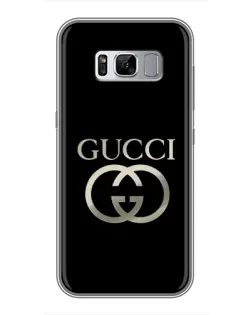 Чохол для Samsung Galaxy S8 Plus (G955) з картинкою «Gucci — золото на чорному» Чохол для Samsung Galaxy S8 Plus (G955) з картинкою «Gucci — золото на чорному»