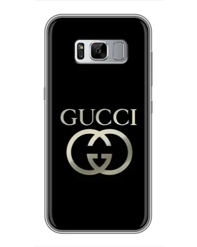 Чохол для Samsung Galaxy S8 Plus (G955) з картинкою «Gucci — золото на чорному» Чохол для Samsung Galaxy S8 Plus (G955) з картинкою «Gucci — золото на чорному»