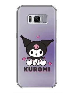 Чехол для Samsung Galaxy S8 Plus (G955) с картинкой «Kuromi — фиолетовый арт»