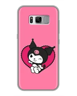 Чехол для Samsung Galaxy S8 Plus (G955) с картинкой «Kuromi — любовь в сердце»