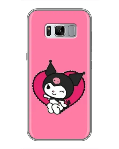 Чехол для Samsung Galaxy S8 Plus (G955) с картинкой «Kuromi — любовь в сердце» Чехол для Samsung Galaxy S8 Plus (G955) с картинкой «Kuromi — любовь в сердце»