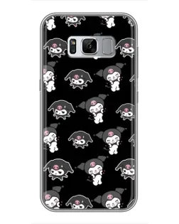 Чехол для Samsung Galaxy S8 Plus (G955) с картинкой «Черный паттерн Kuromi»