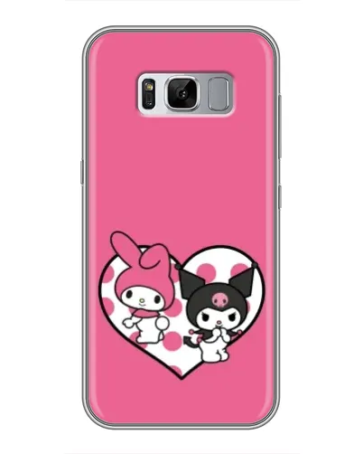 Чехол для Samsung Galaxy S8 Plus (G955) с картинкой «Kuromi и My Melody» Чехол для Samsung Galaxy S8 Plus (G955) с картинкой «Kuromi и My Melody»