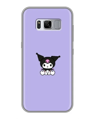 Чехол для Samsung Galaxy S8 Plus (G955) с картинкой «Kuromi — фиолетовый минимализм» Чехол для Samsung Galaxy S8 Plus (G955) с картинкой «Kuromi — фиолетовый минимализм»