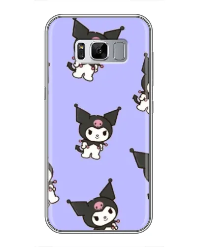 Чехол для Samsung Galaxy S8 Plus (G955) с картинкой «Паттерн с Kuromi» Чехол для Samsung Galaxy S8 Plus (G955) с картинкой «Паттерн с Kuromi»