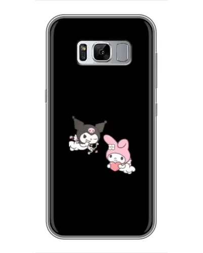 Чехол для Samsung Galaxy S8 Plus (G955) с картинкой «My Melody и Kuromi» Чехол для Samsung Galaxy S8 Plus (G955) с картинкой «My Melody и Kuromi»