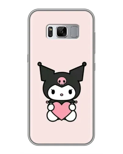 Чехол для Samsung Galaxy S8 Plus (G955) с картинкой «Kuromi и сердце» Чехол для Samsung Galaxy S8 Plus (G955) с картинкой «Kuromi и сердце»