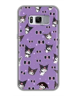 Чехол для Samsung Galaxy S8 Plus (G955) с картинкой «Kuromi — паттерн»