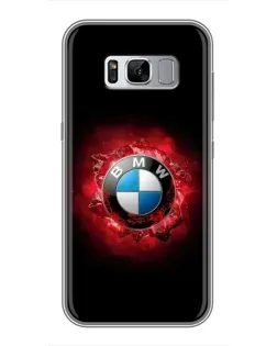 Чехол для Samsung Galaxy S8 Plus (G955) с картинкой «Логотип BMW — вспышка»