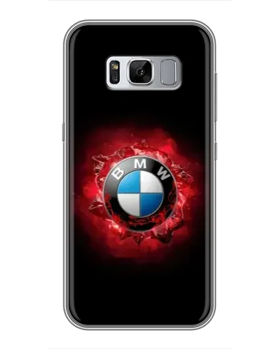 Чехол для Samsung Galaxy S8 Plus (G955) с картинкой «Логотип BMW — вспышка» Чехол для Samsung Galaxy S8 Plus (G955) с картинкой «Логотип BMW — вспышка»