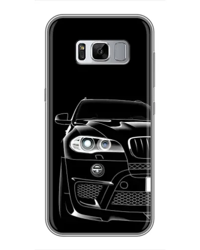 Чехол для Samsung Galaxy S8 Plus (G955) с картинкой «Темный силуэт BMW» Чехол для Samsung Galaxy S8 Plus (G955) с картинкой «Темный силуэт BMW»