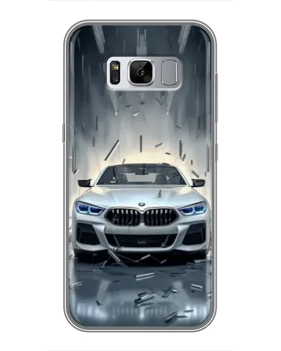Чехол для Samsung Galaxy S8 Plus (G955) с картинкой «BMW в свете фар» Чехол для Samsung Galaxy S8 Plus (G955) с картинкой «BMW в свете фар»