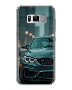 Чехол для Samsung Galaxy S8 Plus (G955) с картинкой «BMW в огнях города»