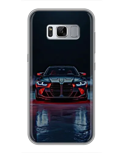 Чехол для Samsung Galaxy S8 Plus (G955) с картинкой «BMW на мокрой дороге» Чехол для Samsung Galaxy S8 Plus (G955) с картинкой «BMW на мокрой дороге»