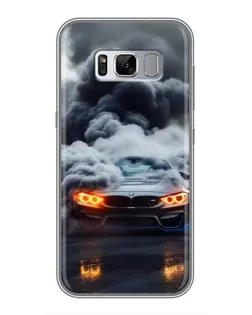 Чехол для Samsung Galaxy S8 Plus (G955) с картинкой «BMW в дыму»