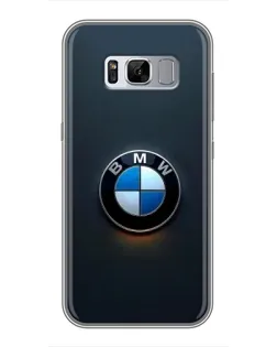 Чехол для Samsung Galaxy S8 Plus (G955) с картинкой «Логотип BMW — минимализм»