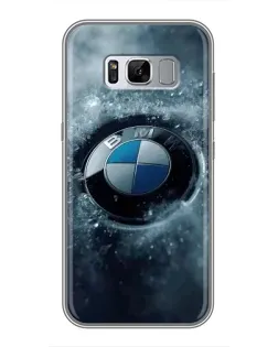 Чехол для Samsung Galaxy S8 Plus (G955) с картинкой «Логотип BMW — лед» Чехол для Samsung Galaxy S8 Plus (G955) с картинкой «Логотип BMW — лед»