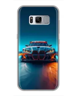 Чехол для Samsung Galaxy S8 Plus (G955) с картинкой «BMW — огни неона» Чехол для Samsung Galaxy S8 Plus (G955) с картинкой «BMW — огни неона»