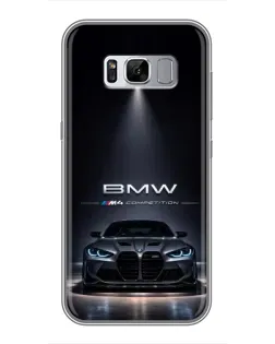 Чехол для Samsung Galaxy S8 Plus (G955) с картинкой «BMW сквозь ночной город» Чехол для Samsung Galaxy S8 Plus (G955) с картинкой «BMW сквозь ночной город»
