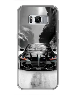 Чехол для Samsung Galaxy S8 Plus (G955) с картинкой «BMW — акварельный дрифт» Чехол для Samsung Galaxy S8 Plus (G955) с картинкой «BMW — акварельный дрифт»