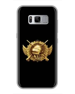 Чехол для Samsung Galaxy S8 Plus (G955) с картинкой «PUBG — оранжевый градиент»