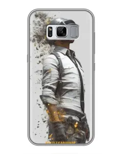 Чехол для Samsung Galaxy S8 Plus (G955) с картинкой «PUBG — боец в пыли»