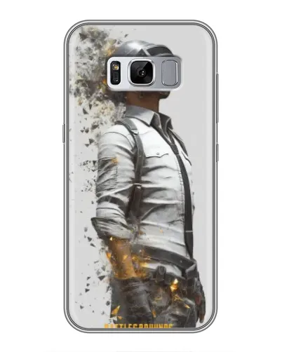 Чехол для Samsung Galaxy S8 Plus (G955) с картинкой «PUBG — боец в пыли»
