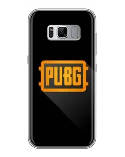 Чехол для Samsung Galaxy S8 Plus (G955) с картинкой «PUBG — рамка лого»