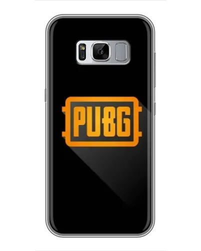 Чехол для Samsung Galaxy S8 Plus (G955) с картинкой «PUBG — рамка лого»