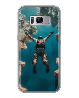 Чехол для Samsung Galaxy S8 Plus (G955) с картинкой «PUBG — свободное падение»