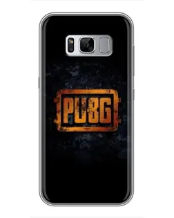 Чехол для Samsung Galaxy S8 Plus (G955) с картинкой «PUBG — золотой логотип»