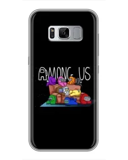 Чехол для Samsung Galaxy S8 Plus (G955) с картинкой «Логотип Among Us» Чехол для Samsung Galaxy S8 Plus (G955) с картинкой «Логотип Among Us»