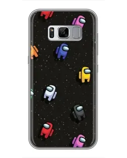 Чехол для Samsung Galaxy S8 Plus (G955) с картинкой «Космический паттерн Among Us» Чехол для Samsung Galaxy S8 Plus (G955) с картинкой «Космический паттерн Among Us»