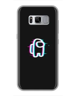 Чехол для Samsung Galaxy S8 Plus (G955) с картинкой «Among Us неон»
