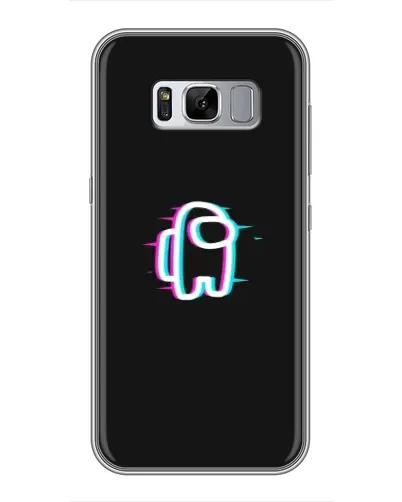 Чехол для Samsung Galaxy S8 Plus (G955) с картинкой «Among Us неон»