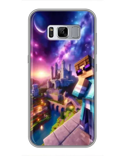 Чехол для Samsung Galaxy S8 Plus (G955) с картинкой «Стив и космос»