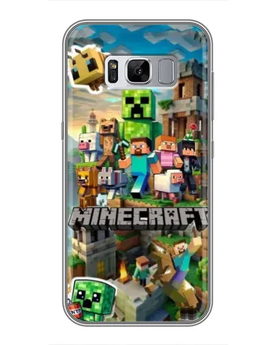Чехол для Samsung Galaxy S8 Plus (G955) с картинкой «Замок Minecraft»