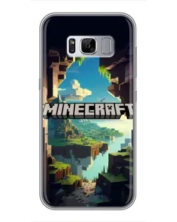 Чехол для Samsung Galaxy S8 Plus (G955) с картинкой «Пещера Майнкрафт» Чехол для Samsung Galaxy S8 Plus (G955) с картинкой «Пещера Майнкрафт»