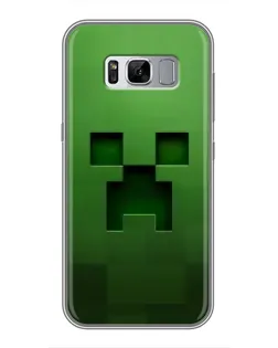 Чехол для Samsung Galaxy S8 Plus (G955) с картинкой «Крипер микро-дизайн»