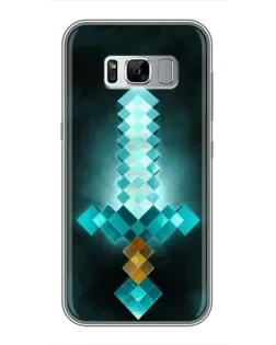 Чехол для Samsung Galaxy S8 Plus (G955) с картинкой «Алмазный меч неон»