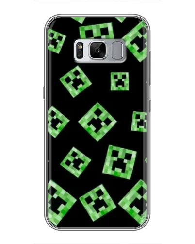 Чехол для Samsung Galaxy S8 Plus (G955) с картинкой «Паттерн с криперами»