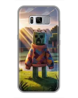 Чехол для Samsung Galaxy S8 Plus (G955) с картинкой «Крипер в свитере»